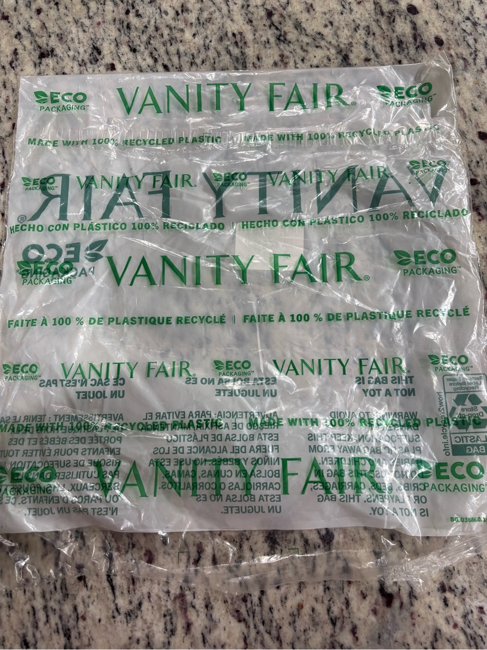 Vanity Fair Champagne Satin Lace-Trim Chemise Slip - Picture 4 of 4